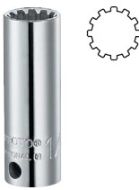 FACOM  3/8"加長花鍵套筒5012DPL